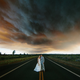 Illustration for article titled How this couple ended up with the most dramatic wedding pictures ever
